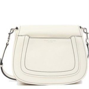 Marc Jacobs Women’s Empire City Medium Messenger Leather Crossbody Bag Off White